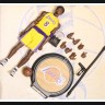 NBA Kobe Bryant 16 inch Yellow Jersey 1:6 Action Figure 